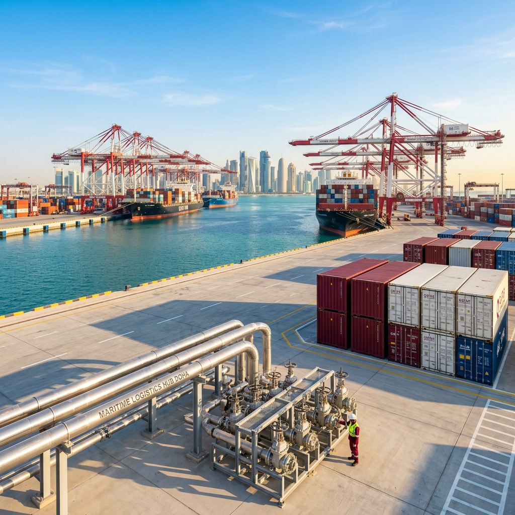 Align Trading Doha Maritime Port Terminal & Industrial Pipeline Logistics